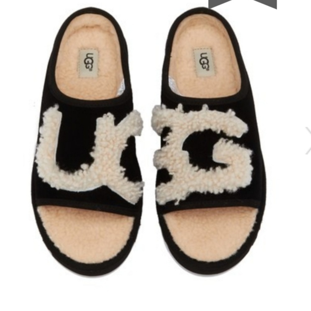 Brand New UGG Women Slide Slippers Black